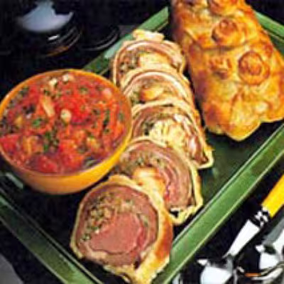 Agneau farci à la marocaine