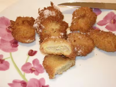 Beignet de banane à la noix de coco