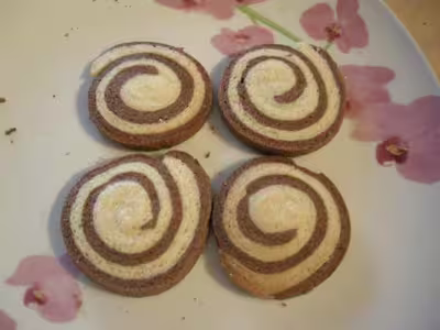 Sablés aux escargots et chocolat