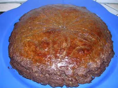 Galette des rois feuilletée au chocolat