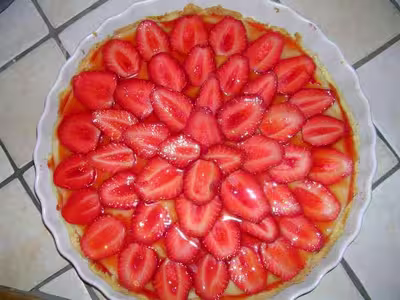Tarte aux fraises