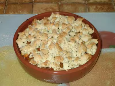 Crumble poulet à ma façon