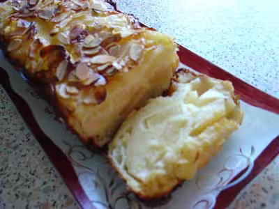 Thermomix: Clafoutis ananas, rhum, amandes