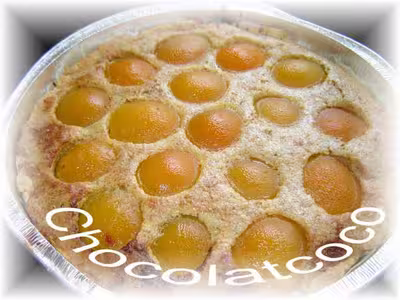 Tarte frangipane aux abricots