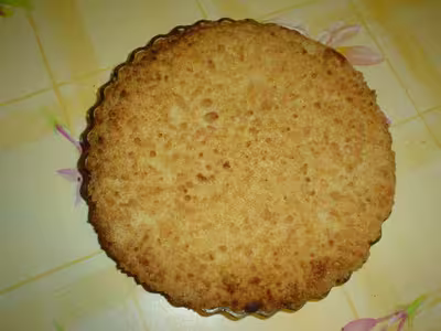 Gâteau à la compote de pommes et pâte grenaille. par lovecuisine