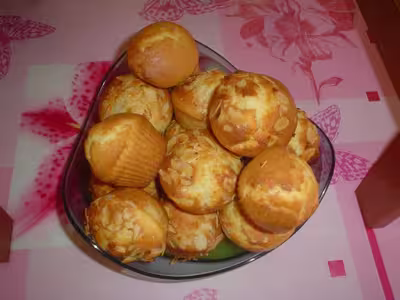 Muffins aux amandes effilées