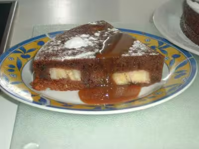 Gâteau au chocolat banane sans beurre