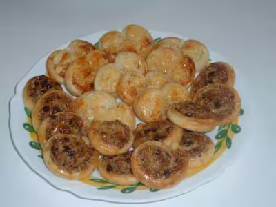 Petits palmiers et spirales chocolat-noix-cannelle