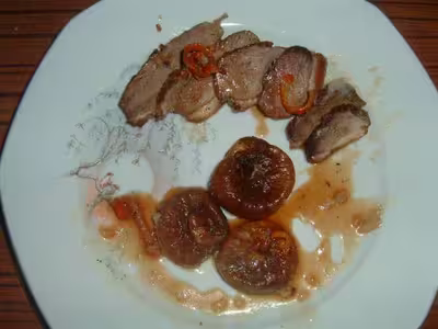 Magret de canard au miel et aux figues