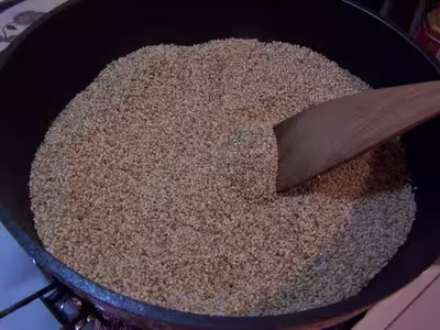 Fabrication du gomasio ( assaisonnement pour salades)