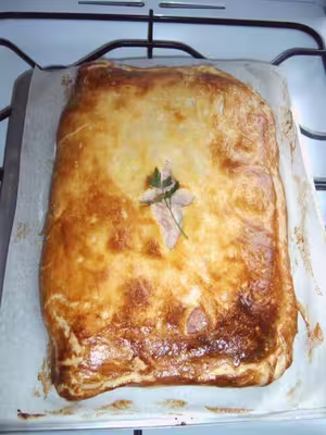 Feuilleté au chèvre et aux épinards