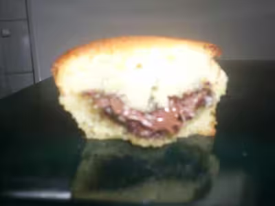 Muffins au yaourt coeur de nutella par !clémentine!