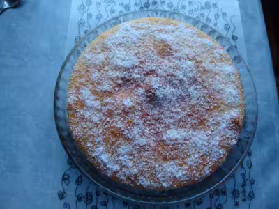 Gâteau Antillais (orange,noix de coco)