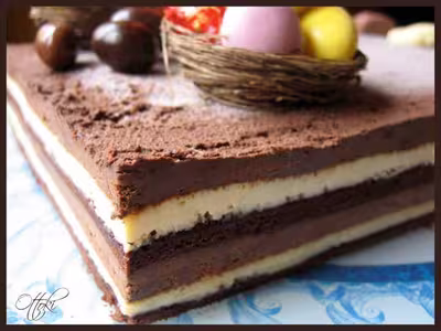 Thermomix: Arlequin de Pâques ou anniversaire par OTTOKI