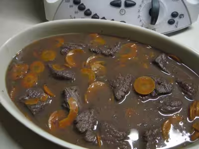 Recette thermomix: Boeuf carottes