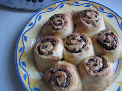 Thermomix:Brioche de Beauté aux pépites de chocolat