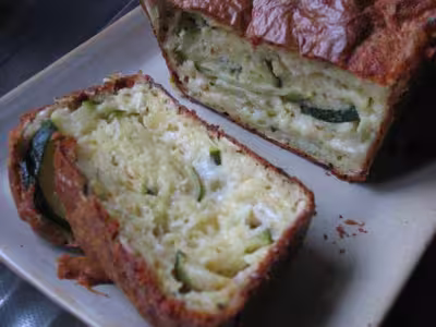 Thermomix: Cake aux courgettes et fromage de chèvre