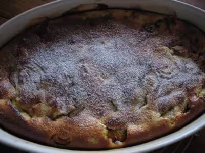 Recette thermomix: Clafoutis aux prunes amandines