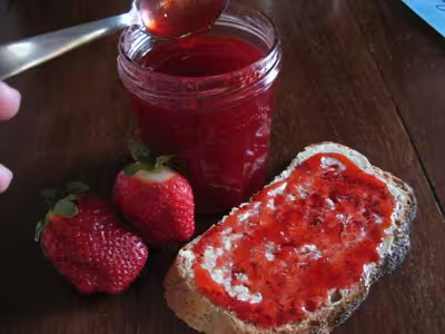 Recette thermomix: Confiture de fraises à ma façon