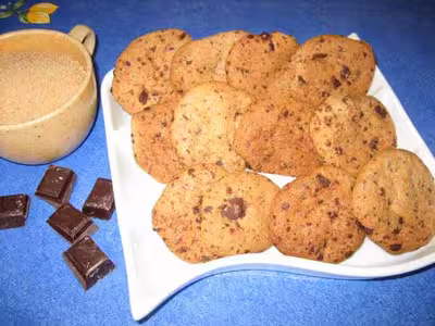 Recette thermomix: Cookies aux pépites de chocolat