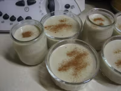 Recette thermomix: Crème coco-banana à la cannelle par OTTOKI