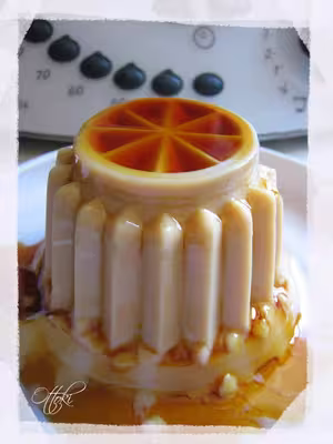 Recette Thermomix: Flamby caramel à l'agar-agar