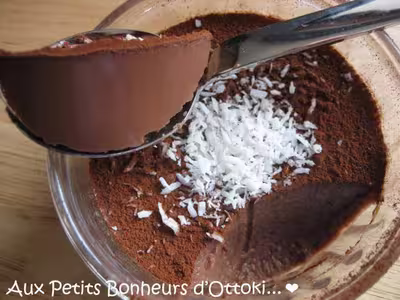 Thermomix: Flans coco-bananou choc à l'agar-agar