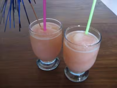 Recette thermomix : Granité pamplemousse rose