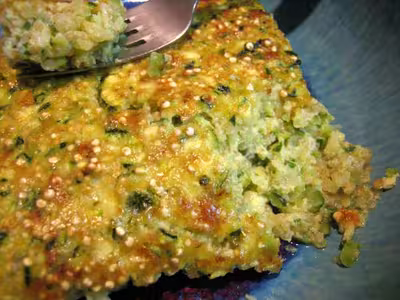 Recette Thermomix: Gratin de quinoa aux courgettes par OTTOKI