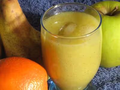 Recette thermomix: Jus de fruits multivitaminé