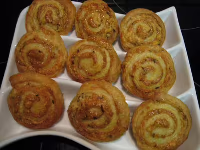 Recette thermomix: Feuilletés apéritif