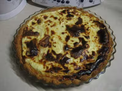 Recette thermomix: Tarte au maroilles de Cerise