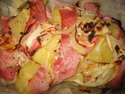 Recette Thermomix: Tartiflette à la cancoillotte