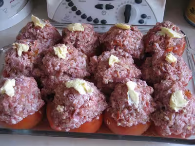 Recette thermomix: Tomates farcies d'Ottoki