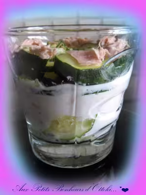 Recette Thermomix: Verrine courgette et thon par OTTOKI
