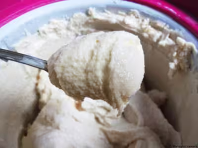Glace au caramel