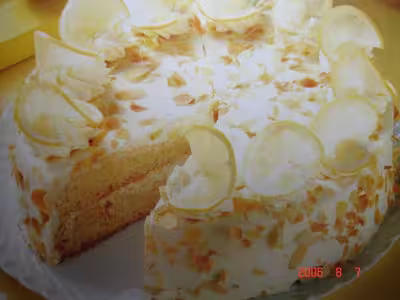 Gâteau meringué au citron