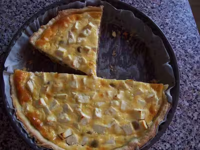 Quiche à la feta et aux olives par kaphi