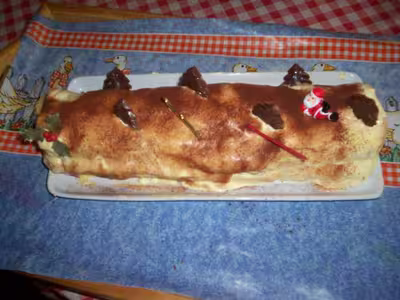 Bûche tiramisu par ochawan