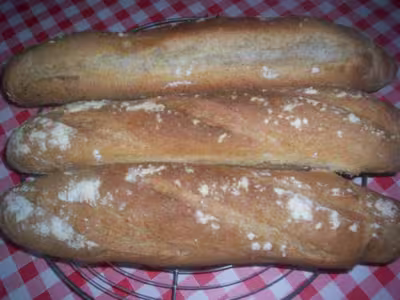 Baguettes à l'epautre