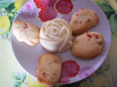 Petits sablés aux fruits confits par ochawan