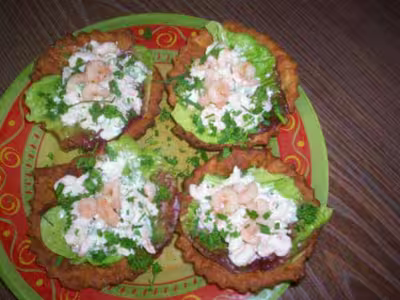 Tartelettes aux crevettes