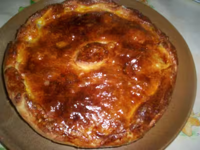 Tourte briochée aux pommes