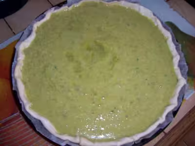 Recette WW : Tarte aux courgettes et au surimi