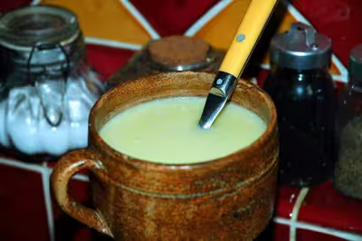 Velouté de navets au chèvre