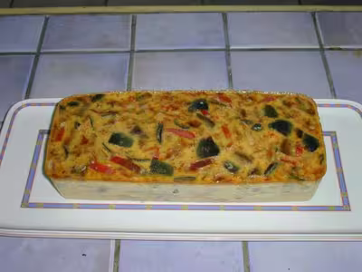 Recette Dukan: Flan de ratatouille (1 toléré)