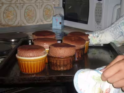 Soufflé au chocolat