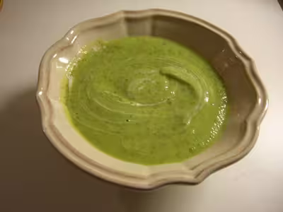 Recette WW: Potage aux courgettes par Diabola