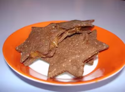 Recette WW : Crousti choco-noisette fourrés à la citrouille par celilune