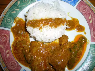 Curry d'agneau